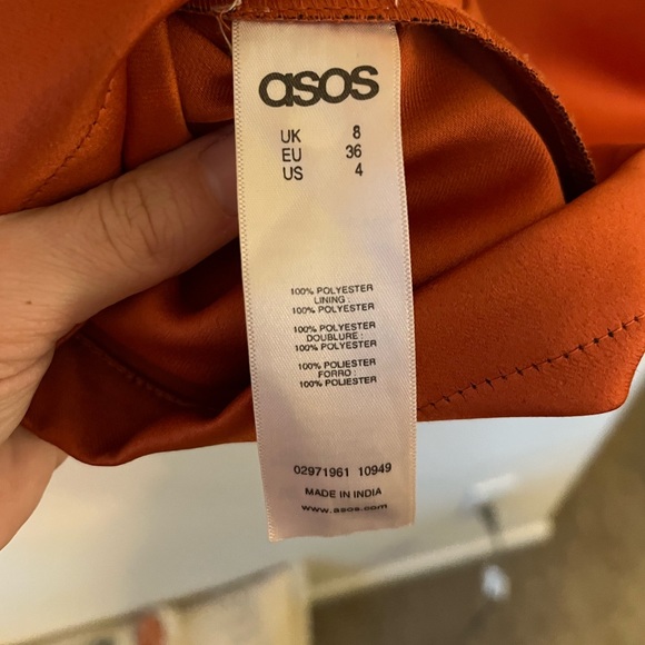 Rust Red Mini-Dress - Picture 5 of 6